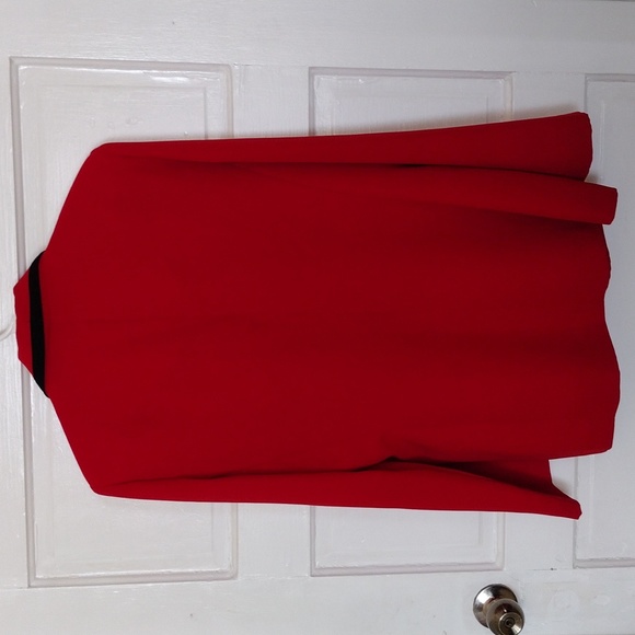 DANNY&NICOLE Blazer Women Size 14 Red - Picture 7 of 7